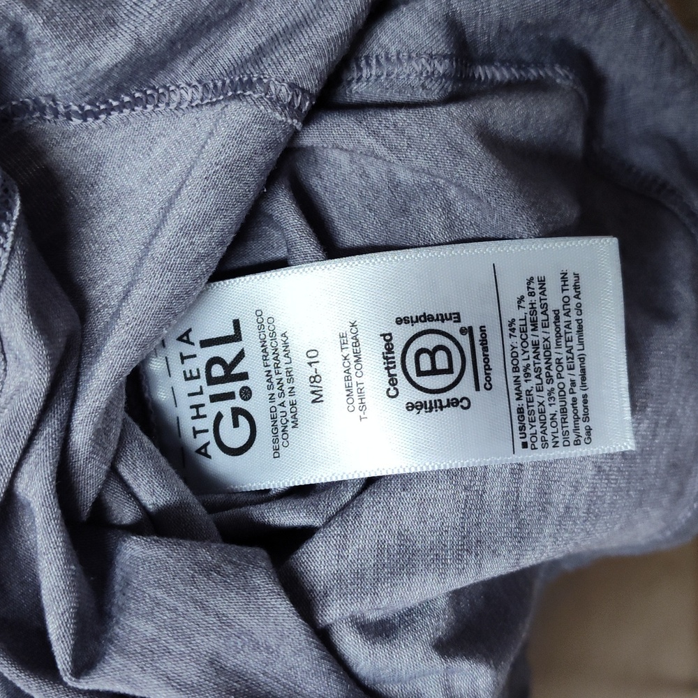 Bundle of two tops from athleta girl green and purple - Picture 4 of 8